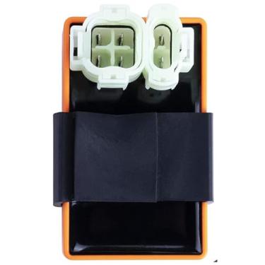 Imagem de ETOREAIR Caixa De Cdi Gy6 Para Quadriciclos 49Cc, 50Cc, 125Cc E 150Cc Com Motor Chinês, Scooter, Kart, Ciclomotor, Adequado Taotao, Roketa, Sunl Kymco