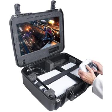 Imagem de Case Club Estação De Jogos Para Ps5 Pro - Estojo Viagem Portátil Com Monitor Integrado