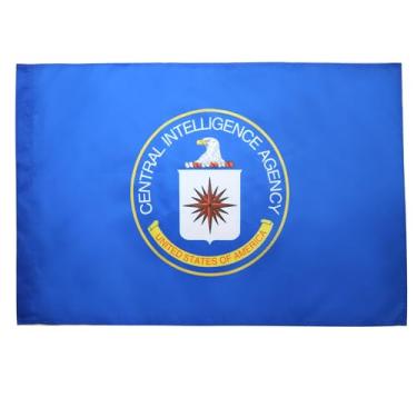 Imagem de AZ FLAG Bandeira da CIA dos Estados Unidos 2' x 3' para um mastro - Bandeiras da Agência Central de Inteligência dos EUA 60 x 90 cm - Banner 2 x 3 pés com furo