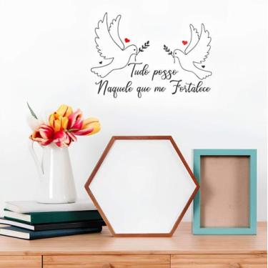 Imagem de Adesivo De Parede Tudo Posso - Lojinha Da Luc Adesivos