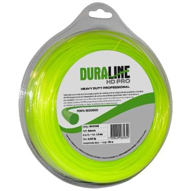 Imagem de Fio de Nylon para Roçadeira Nordtech Duraline HD Pro, Perfil Redondo 1,6mm, 184 Metros