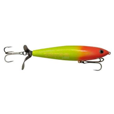 Imagem de Isca artificial de madeira com hélice 12cm - BellaPesca