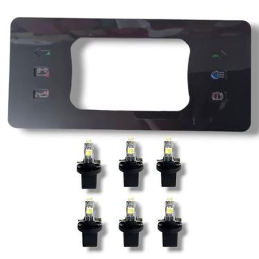 Imagem de Acrílico Máscara Painel Spazio Pandoo c/06 lâmpadas LED - 147 ADAPTACO