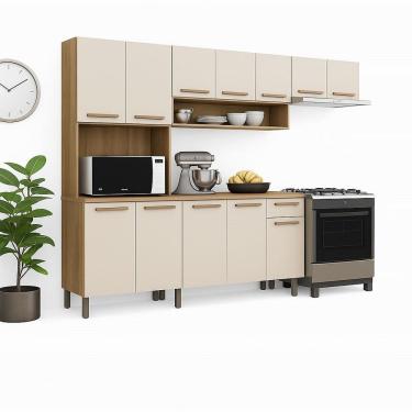 Imagem de Armário de Cozinha Completa com 2.22 metros Carisma Arte Móveis