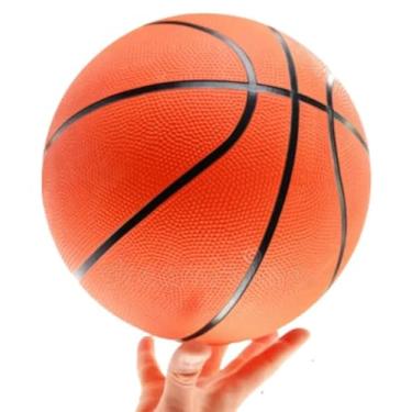 Imagem de Bola de Basquete Indoor e Outdoor Laranja Tamanho Padrão Oficial N7 Basketball Sports