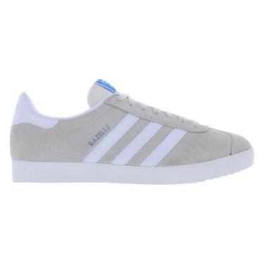 Imagem de adidas Tênis masculino Gazelle Indoor, Cinza/branco/azul-bege, 37