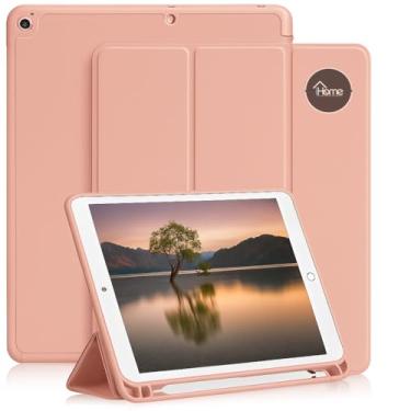 Imagem de Capa Case PREMIUM Anti Impacto com função sleep e suporte para iPad PRO de 10.5 polegadas e iPad Air 3 de 10.5 polegadas - Com Compartimento Para Pencil Caneta Tampa Magnética (Rosé Gold)