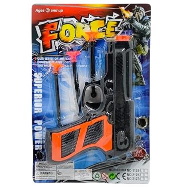 Imagem de Pistola De Brinquedo Lançador E Dardos Com Ventosa