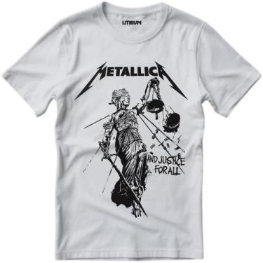 Imagem de Camiseta metallica and justice for all 1988 - Lithium, M