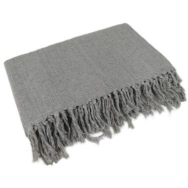 Imagem de Manta Para Sofá Tipo Manta Capa De Sofá 2,40 X 1,80 Cinza Neblina