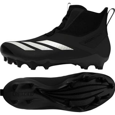 Imagem de adidas Tênis adulto unissex Adizero Chaos, Preto/branco/preto, 12.5 Women/11.5 Men