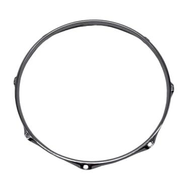 Imagem de Colaxi Aro de percussão para tambor, peça de manutenção, aro de bateria, decorativo para tocar, praticar, melhorar o som, reparar, Diâmetro 33 Cm