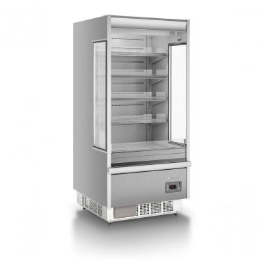Imagem de Expositor Vertical Aberto Gsto900 Gelopar Expositor Aberto Gsto900 220v Tipo Inox