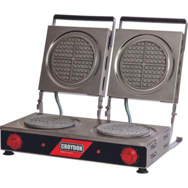 Imagem de Wafleira Redonda Dupla Mwrd Croydon Máquina De Waffle Mwrd 110v