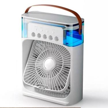 Imagem de Mini Ventilador Portátil Usb Silencioso Climatizar O Ar - Climatizador