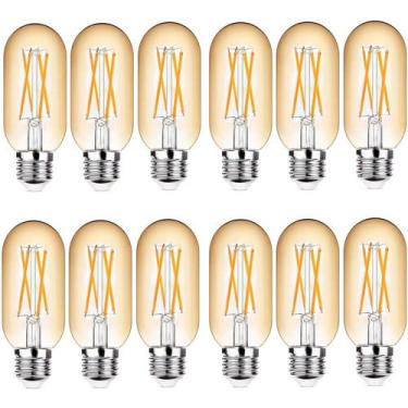 Imagem de Lâmpada LED NOTOC Dimmable E26 6W 600lm 2300K Pacote com 12