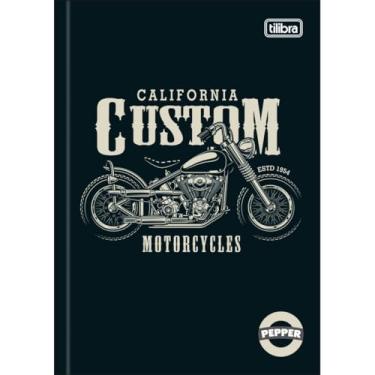 Imagem de Caderno Brochura Capa Dura 1/4 Pepper - 40 Folhas - Sortido (Pacote com 10 unidades)