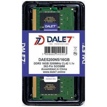 Imagem de Memória Dale7, 16GB, 5200Mhz, DDR5, Notebook 1.1v