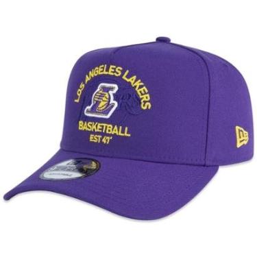 Imagem de Boné New Era 9Forty Aframe NBALos Angeles Lakers Core Masculino-Masculino