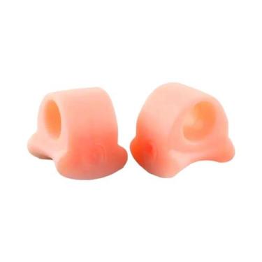 Imagem de Separador De Dedos De Silicone Confortável Corretor SEBS Cuidados Com 