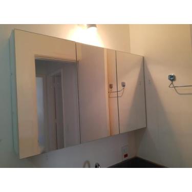 Imagem de Armário para banheiro com espelhos - Marcenaria BrasilWeb