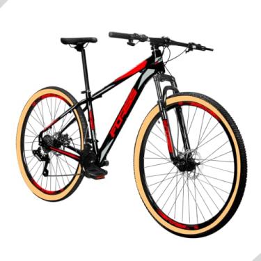 Imagem de Bicicleta Forss Aro 29 5.0 21 Marchas (Preto-Vermelho, 19)