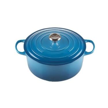 Imagem de Caçarola Antiaderente com Revestimento Nanocerâmico 24cm – 4,5L | Compatível com Indução e Forno | Alumínio e Cerâmica(Azul)