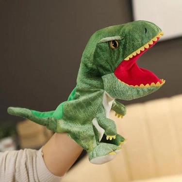 Imagem de Fantoches De Dedo De Dinossauro Para Crianças Que Se Movem E Abrem a B