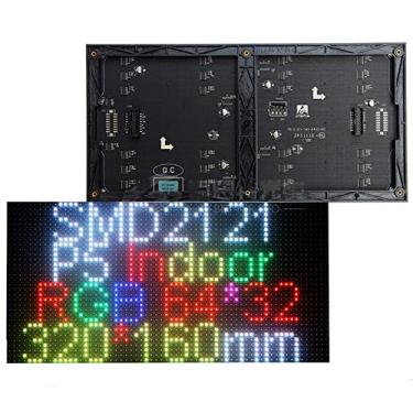 Imagem de Pixels Pitch 5 mm, painel de módulo de matriz LED interno P5, colorido, SMD2121, 64 x 32 pontos, 320 x 160 mm (cor completa, 320 x 160 mm)