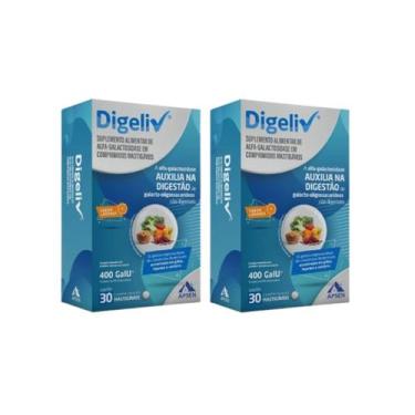 Imagem de Digeliv 400 Gaui ( Kit 2x30=60 Comprimidos ) - Apsen