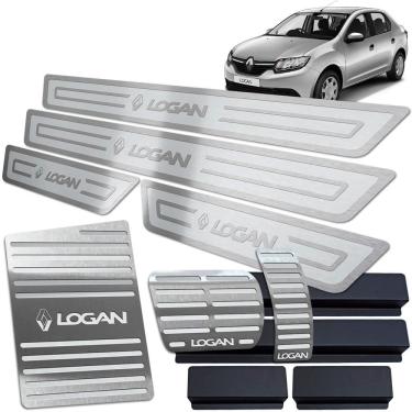 Imagem de Descanso Pedaleira Soleira Logan 2014 A 2019 Prata AR Auto