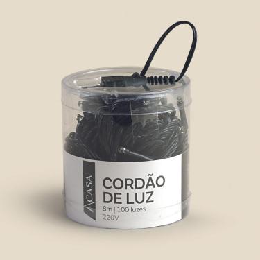 Imagem de Cordão Decorativo Led 8m com 100 Luzes 220V A\CASA