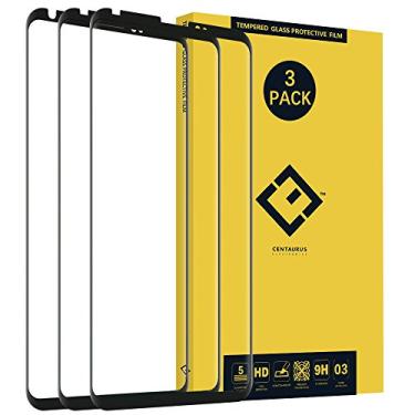 Imagem de Película protetora de tela de vidro temperado de substituição para LG V30 da CENTAURUS (pacote com 3) HD antirreflexo cobertura total arco superfície de seda película protetora LG V30 H932 H931 H933 H930K V300K V300L V300S VS996 US998