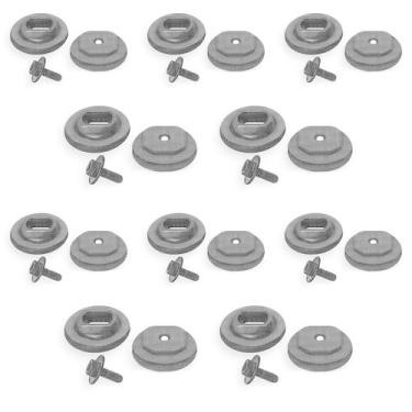 Imagem de Kit 10 Conjunto De Flange Com Parafuso Serra Mármore 4100nh - SUZER, C
