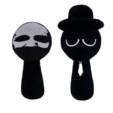 Imagem de Brinquedos de pelúcia Sprunky Wenda and Grey 25 cm, 2 peças para crian