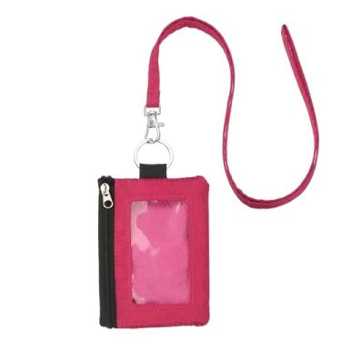 Imagem de PATIKIL Carteiras minimalistas com bloqueio RFID, fúcsia/rosa claro