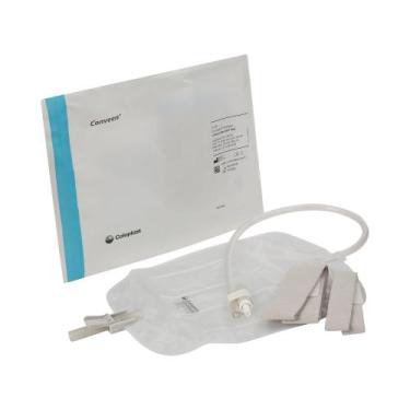 Imagem de Bolsa urinária para pernas Coloplast Conveen Security+ 600 ml 10 Ct