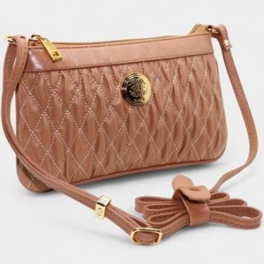 Imagem de Bolsa Crossbody Classe Couro Legítimo Casual Kelly Feminina-Feminino