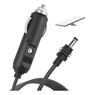 Imagem de Cabo Premium Carregador De Carro Compatível com Starlinkk Mini, Cabo De Alimentação Dc Direto Para Cigarro Adaptador 12V-24V, fonte de Energia - 3 Metros Para MiniStarlink DC Macho À Prova D'Água