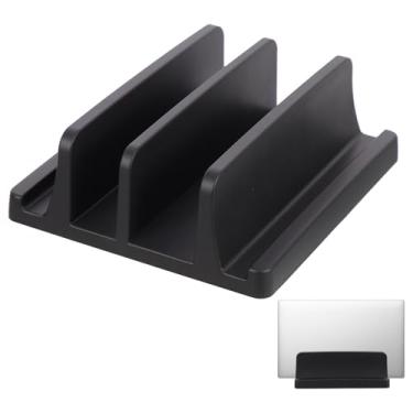 Imagem de Suporte vertical para laptop e mesa de armazenamento de plástico para laptop