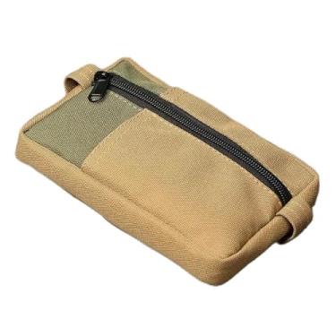 Imagem de Bolsa tática portátil de armazenamento de ferramentas EDC, mini carteira com zíper, porta-moedas, suporte multiuso, bolsa EDC, bolsa para artigos diversos, feita de tecido Oxford, para uso ao ar livre