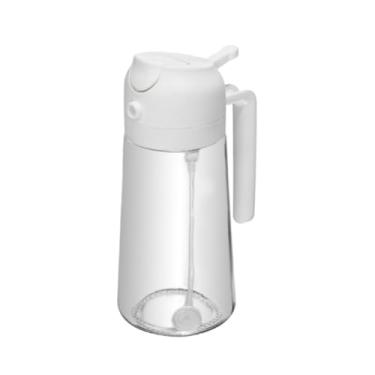 Imagem de Galheteiro com Borrifador 2 Em 1 Spray Azeite Óleo Vinagre Vidro 450ml