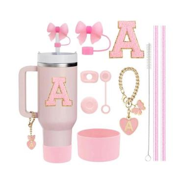 Imagem de Conjunto De Acessórios Para Copo Stanley Com 10 Peças: 2 Canudos, Esco