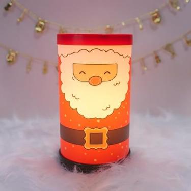 Imagem de Luminária Papai Noel Natal Bivolt – Decoração Natalina para Quartos, Salas e Festas