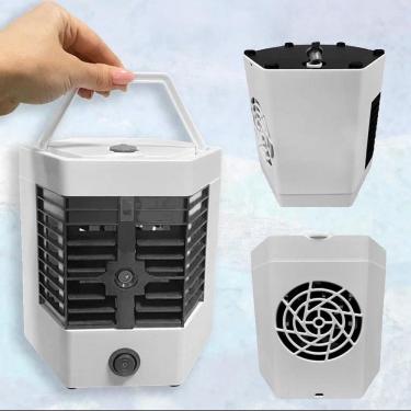 Imagem de Ventilador Portátil Usb Mini Para Uso Em Pequenos Ambientes