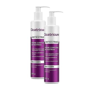Imagem de Cicatricure Creme Corporal Antiestrias 250g | Kit com duas unidades