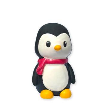 Imagem de WantChew – Brinquedo de brinquedo de mastigar de látex para cães (pinguim preto)