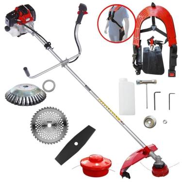 Imagem de Roçadeira Rt43l 43cc 2t 1,7hp + Faca 40d + Escova De Aço