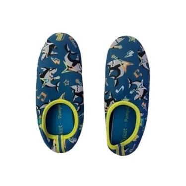 Imagem de Tenis Sapatilha Antiderrapante Confortável Menino Sof Puket Tamanho:29/30;cor:azul