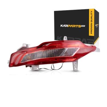 Imagem de Para Hyundai Tucson 2022 2023 2024 Luz traseira traseira lado do motorista | Lente transparente e vermelha | Feito de plástico ABS | SE/SEL/Limited/Essential/Preffered/Hybrid Models | Substituição